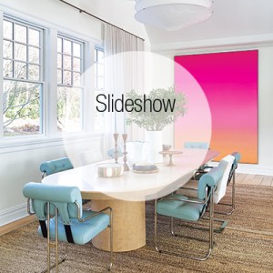 Step Inside an Art Lover's Vibrant Shinnecock Hills Home