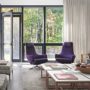Tour an L-Shaped Home in the Heart of Connecticut
