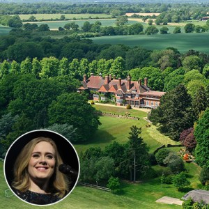 Adele&rsquo;s Enchanting and Grand Former Country Home Is up for Sale