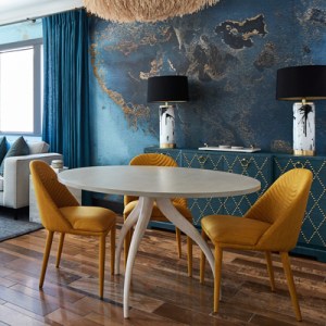 Tour a Fillmore Contemporary Infused with Bold Color and Individuality