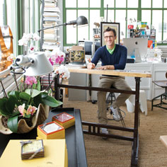 Ben Busko Creates Decoupage Delights In His Studio in Sunset Park, Brooklyn