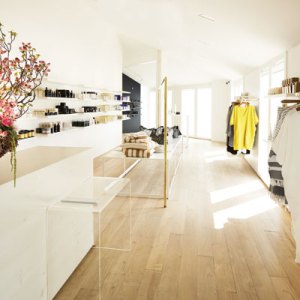 Inside the New International Orange Spa at Marin Country Mart