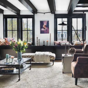Inside Supermodel Frederique van der Wal's Stylish Amsterdam Apartment