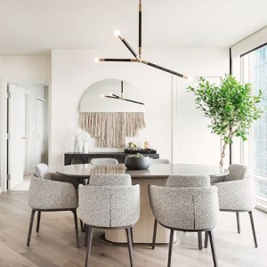 SFA Design Transforms the Model Residence at The Harrison Into a Sleek, Urban-Cool Oasis