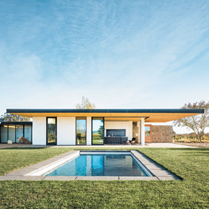 Architect Brandon J&oslash;rgensen's First Solo Ground-Up Project Establishes Him as a Stellar Young Modernist