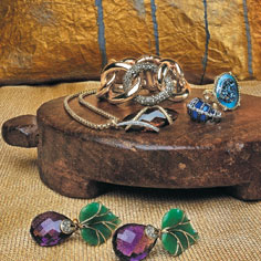 Celebrate the colors of fall with rich and vibrant jewelry