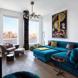 Decorator Philip Gorrivan Revamps a Brooklyn Condo with Sleek Contemporary Interiors