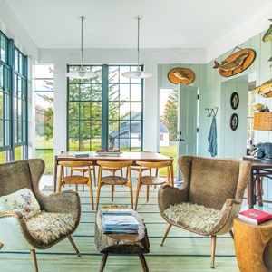 A Couple Revamps Their Charming Colonial Farmhouse in Germantown