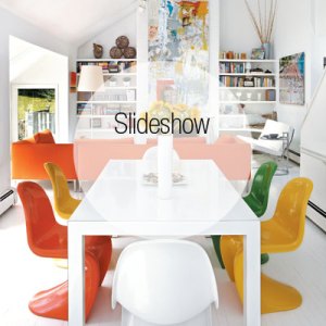 Step Into an Colorfully Modern East Hampton Home