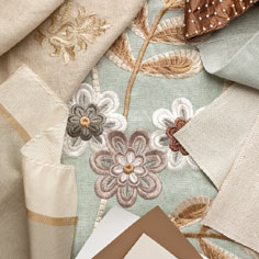 Color Board: Guest Cottage Bedroom, Bath and Hall