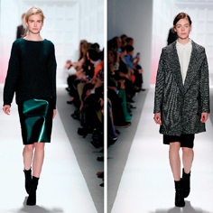 Today's fashion takes on a modern edge