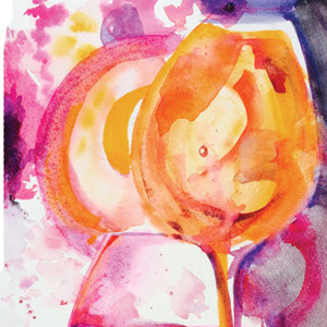 A Rainbow of Ros&eacute;s From the Hamptons' Best Hangouts