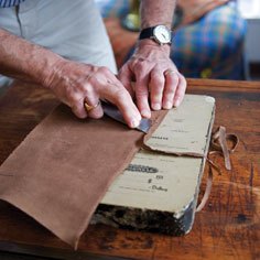 In East Hampton, the work of bookbinder Paul Vogel speaks volumes