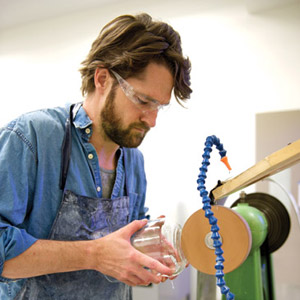 In Fort Greene, Glassblower Andrew Hughes See His Craft Clearly