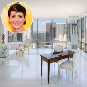 Anne Hathaway&rsquo;s Glam Former Manhattan Home Lists for $19.5M