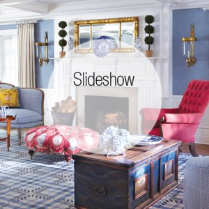 Step Inside a Colorful Neo-Colonial Bursting with Pattern