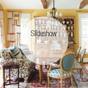 Step Inside a Traditional and Colorful Hampton Bay Home