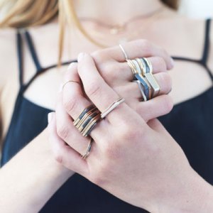 Designer Colleen Mauer's Architectural Jewelry Stacks Up
