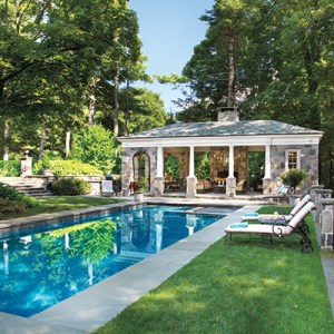 Tour a Greenwich Pool House Built Around its Environment