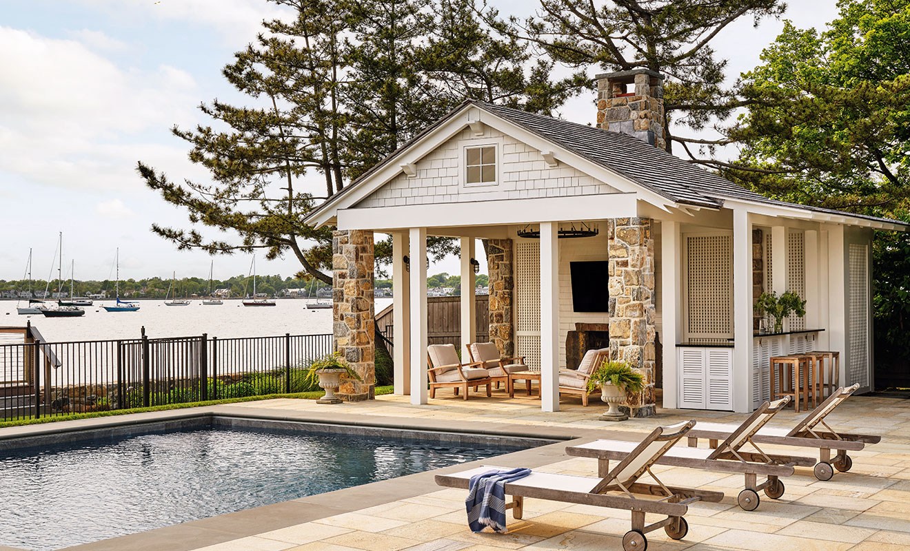 Five Tips For Designing a Pool House - Cottages & Gardens