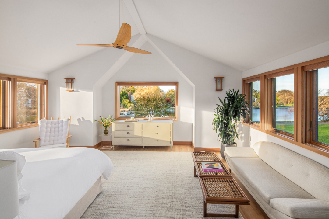 bedroom at 38 Cobb Isle Road in Water Mill