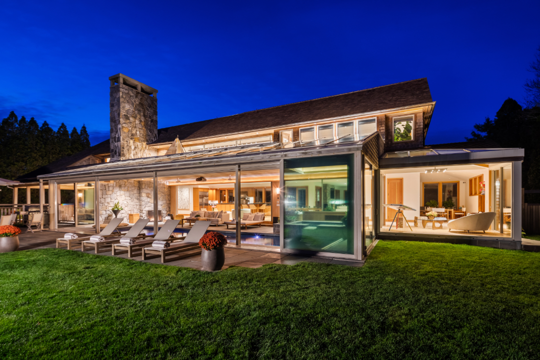 exterior view 38 Cobb Isle Road in Water Mill