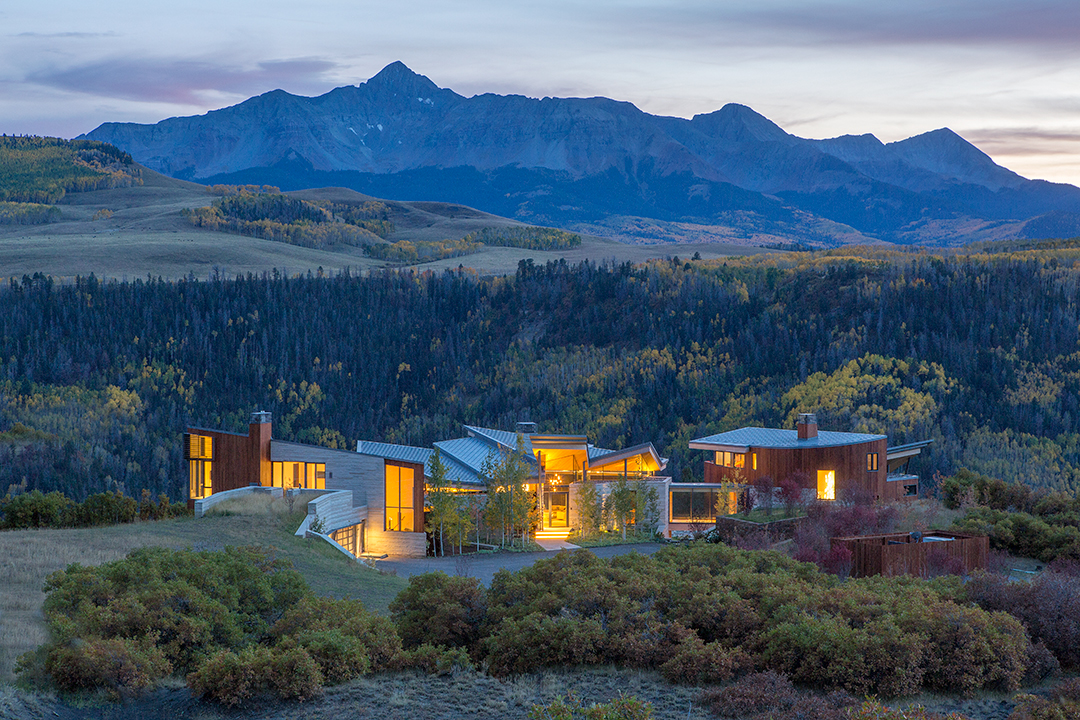 A Breathtaking Modern Mountain Home in Colorado Lists for $25M