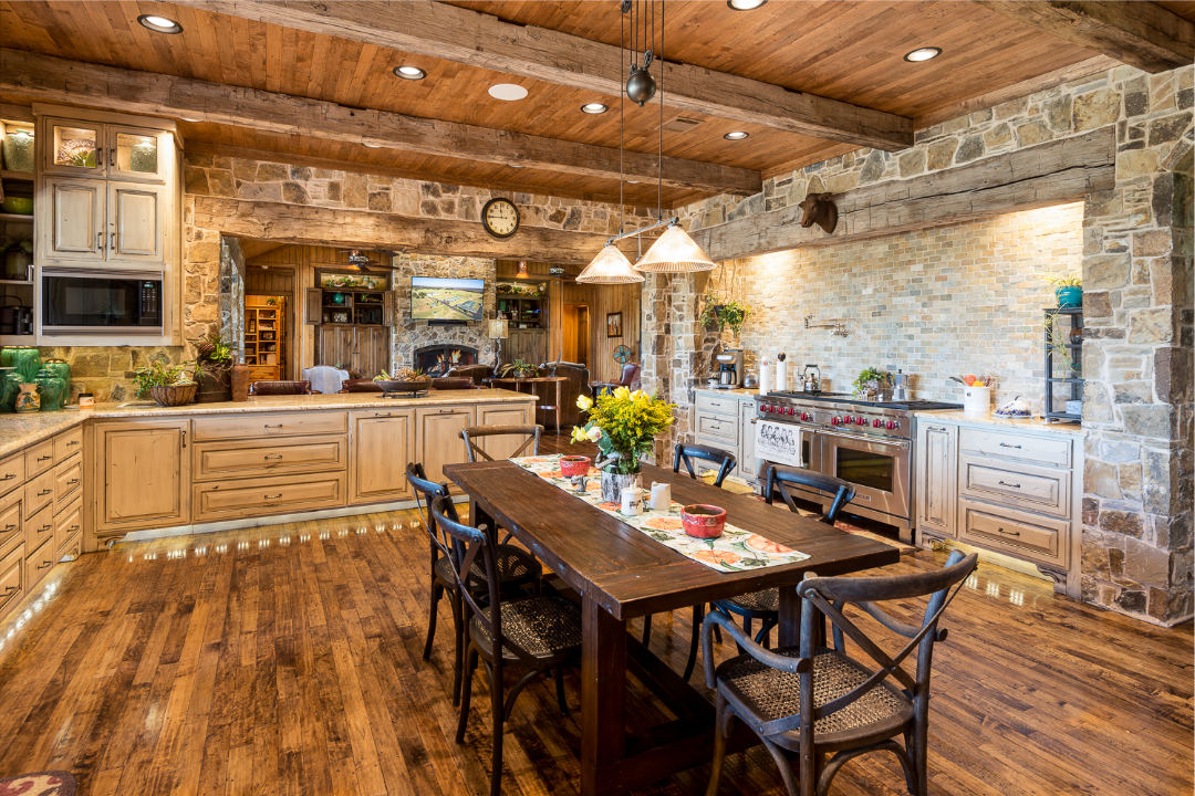 Terry Bradshaw's Custom-Built 744-Acre Ranch Hits the Market Kitchen