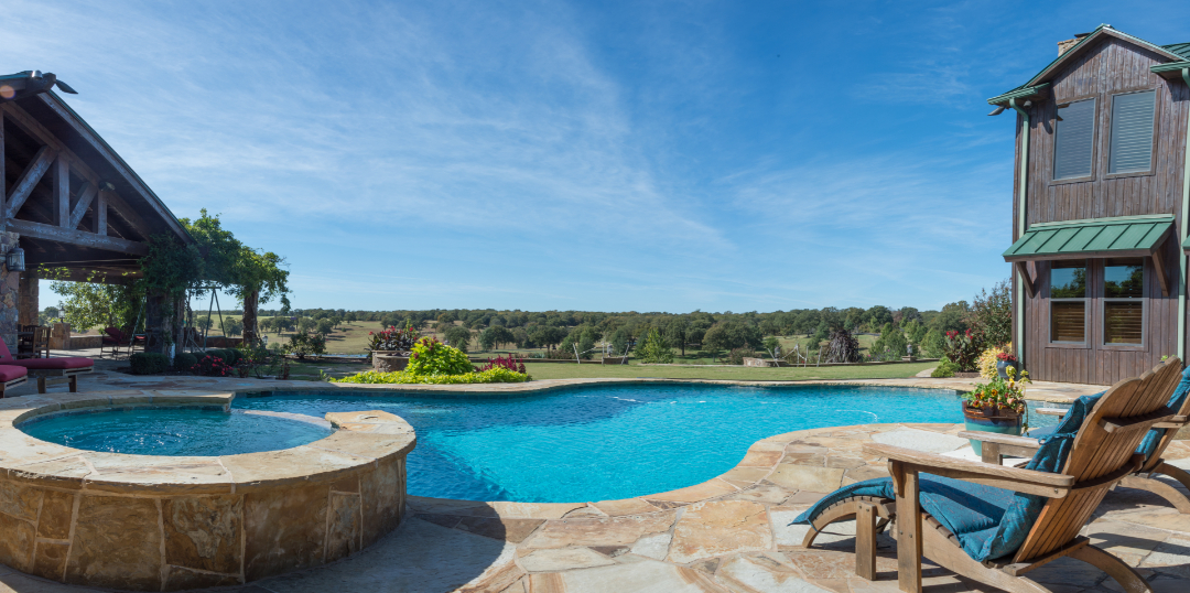 Terry Bradshaw's Custom-Built 744-Acre Ranch Hits the Market Pool View