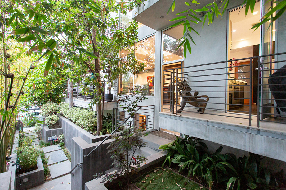 Cool, Private Entrance from Awkwafina's West Hollywood Home