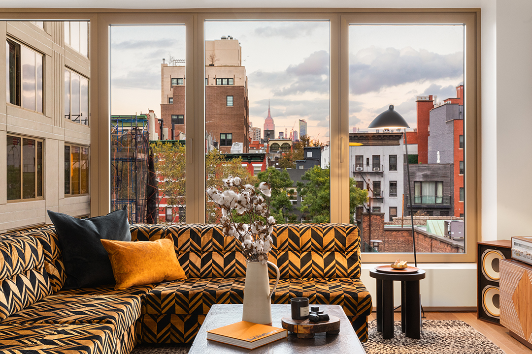 Vintage Patterned Sofa