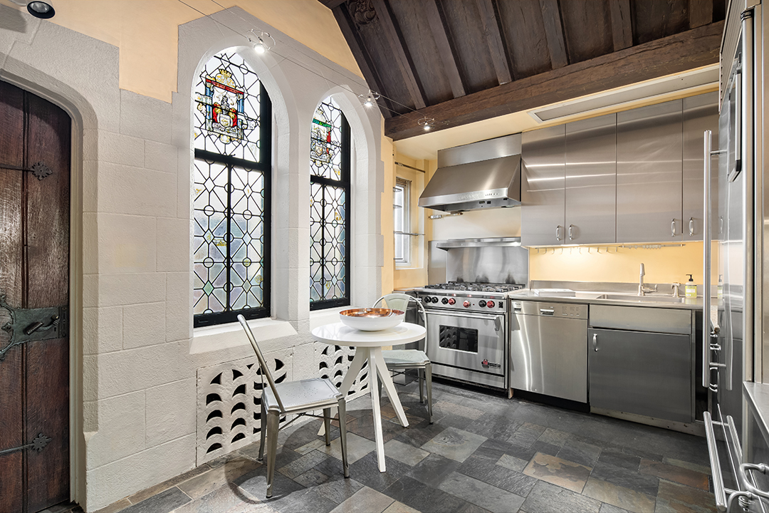 Giorgio Armani NYC penthouse kitchen