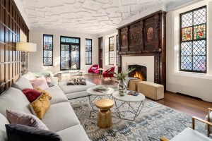 Giorgio Armani NYC penthouse living area
