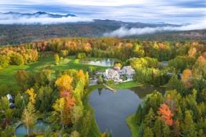 Rustic Modern Stowe, VT Mansion