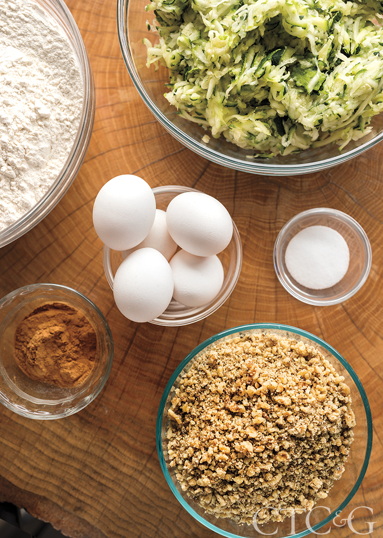 Micheles Pies in Norwalk Zucchini Bread Ingredients