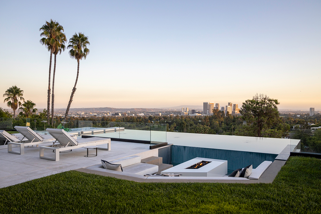 Beverly Hills Home Rooftop