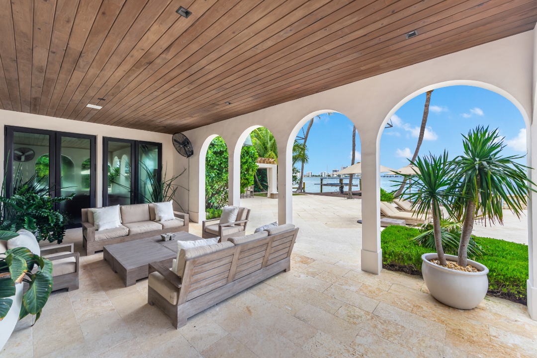 Dwyane Wade's Stunning Miami Mansion Experiences a Price Cut Outside View