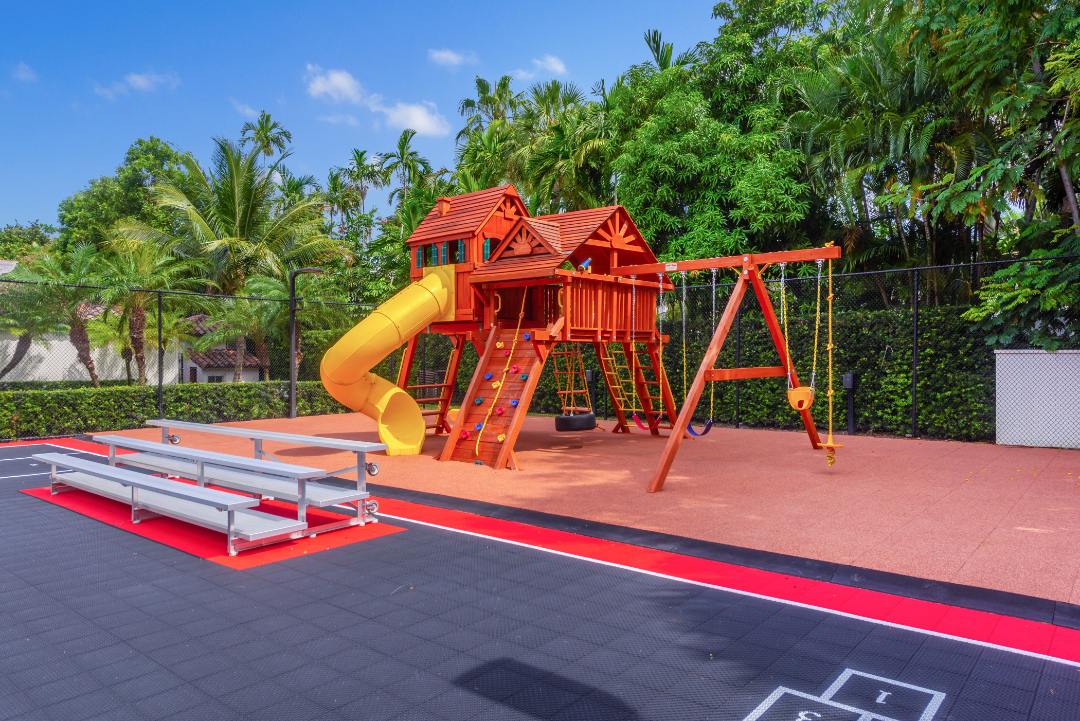 Dwyane Wade's Stunning Miami Mansion Experiences a Price Cut Playroom