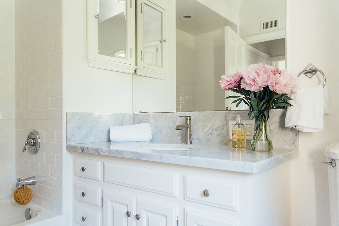 Bathroom at a Pacific Palisades home