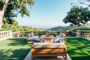 Pacific Palisades backyard