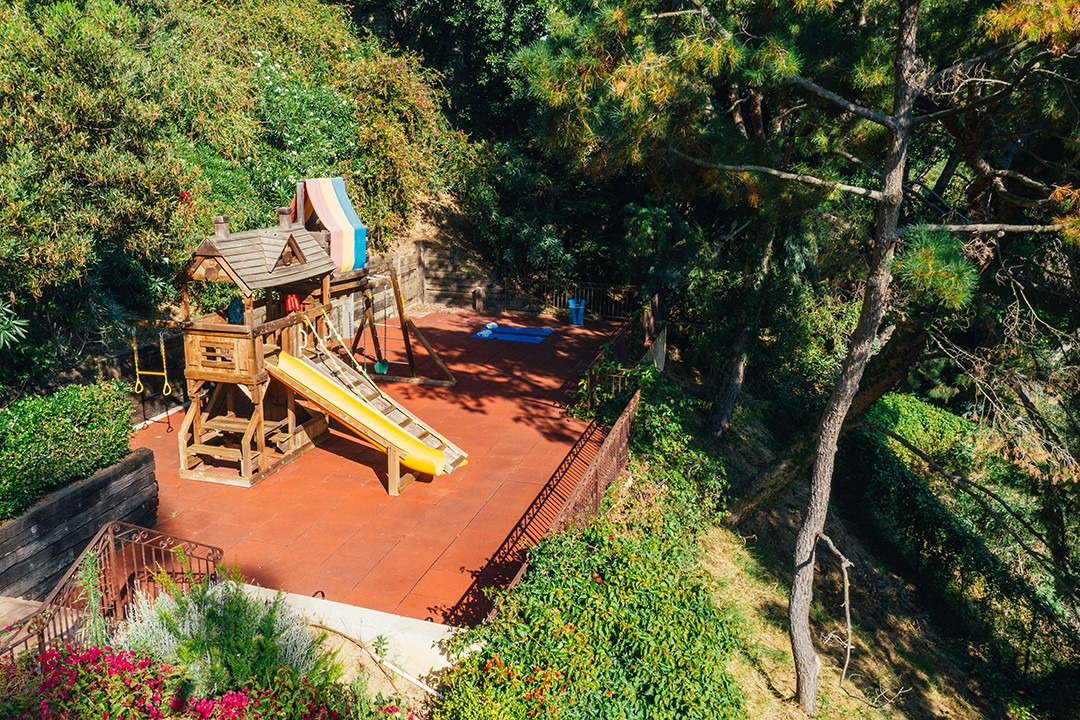 Play set at an LA home