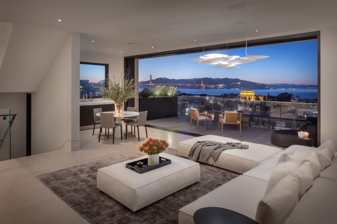 Glam Contemporary Townhouse in San Francisco Seeks $29.8M Common Area