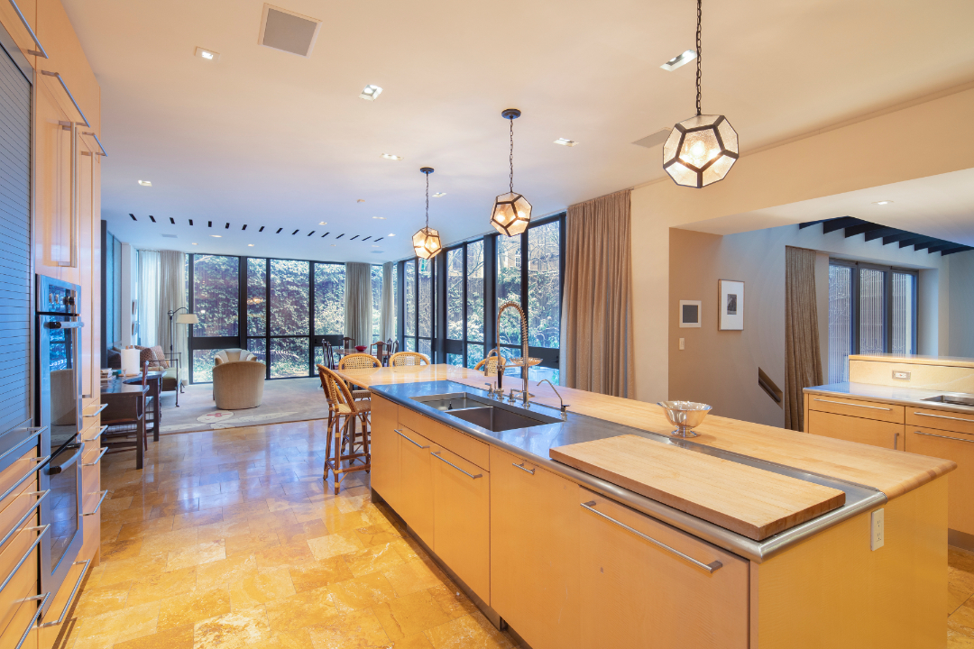 Historic Milbank Mansion in Greenwich Village Lists for $50M Kitchen Counter