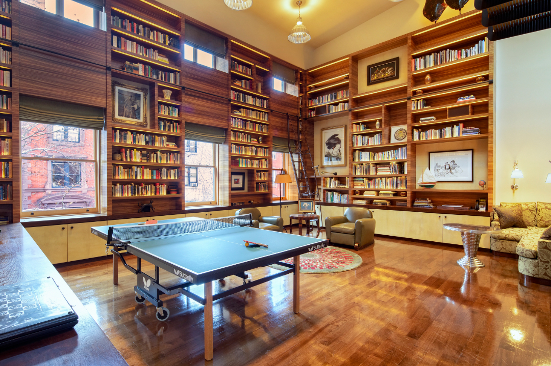 Historic Milbank Mansion in Greenwich Village Lists for $50M Library