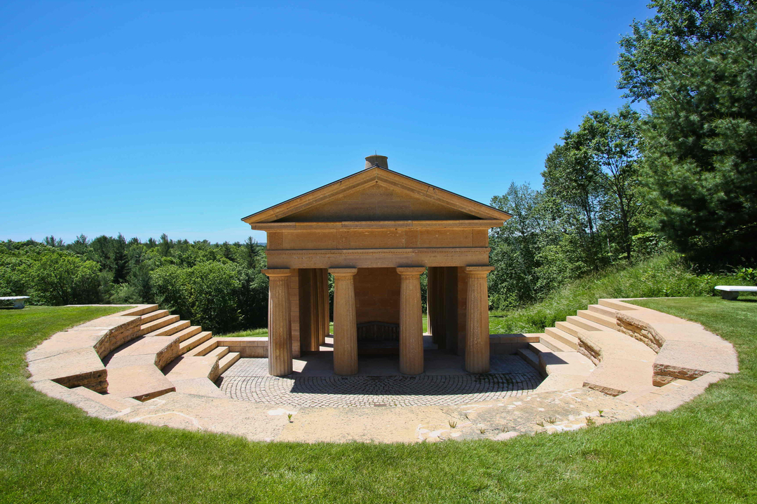 Greek amphitheater at CT Home