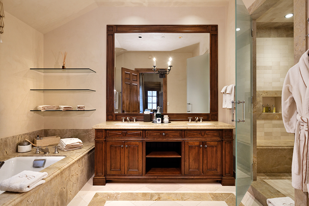 Bathroom at a Aspen Winter Home