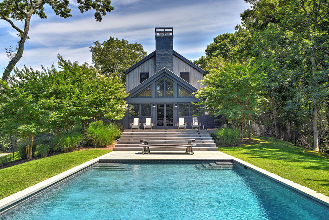 Pool at Ellen Pompeo's Sag Harbor Home