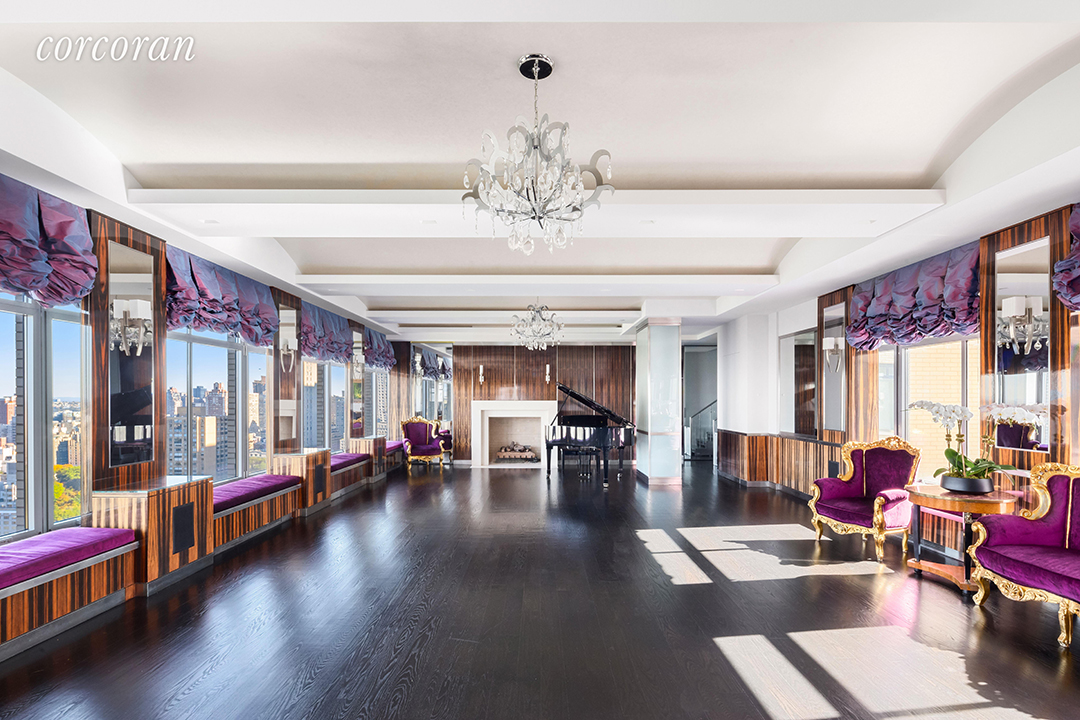 Grand room at the Ritz Carlton Penthouse