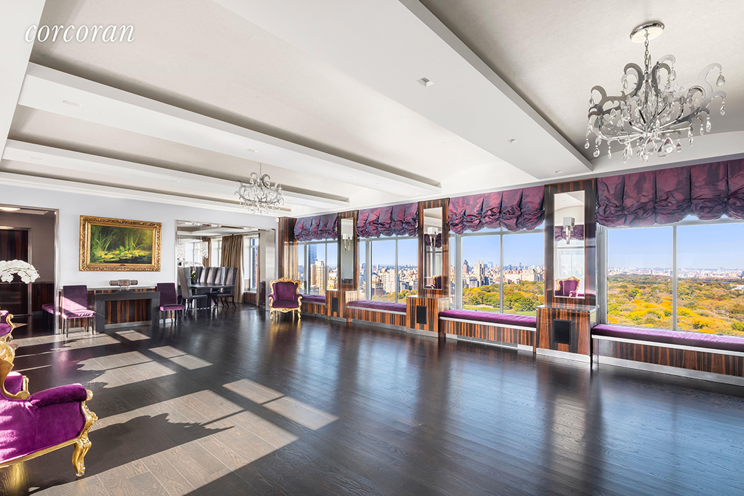 Grand room at the Ritz Carlton Penthouse