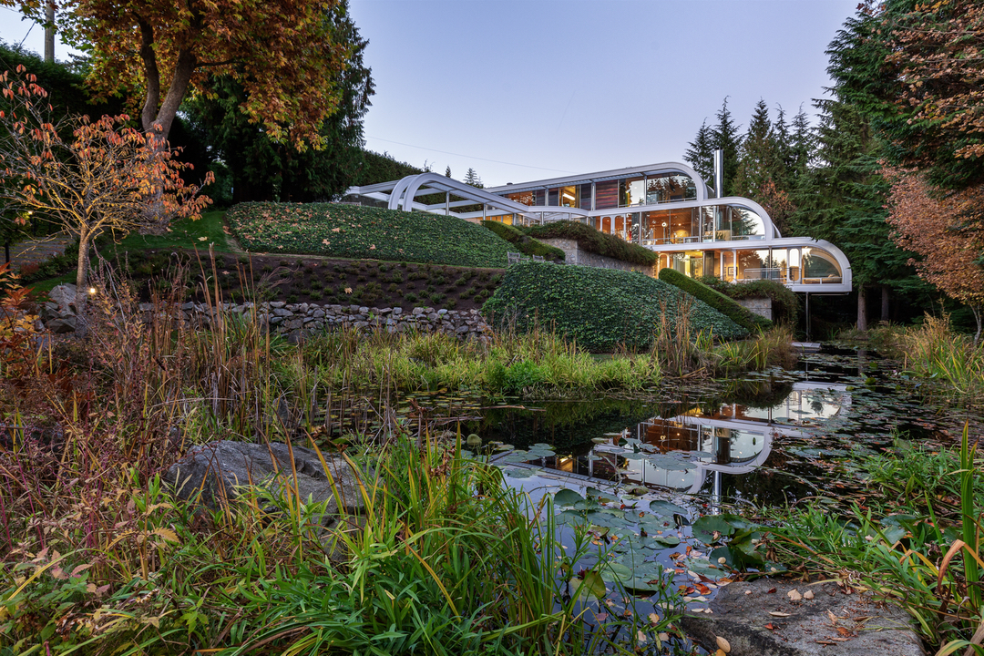 Iconic Canadian Home from afar